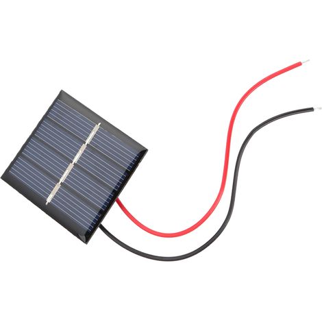 Stück 0,36 W 2 V Mini-solarpanel, Photovoltaikzellenmaterialien, Elektro-bastelset
