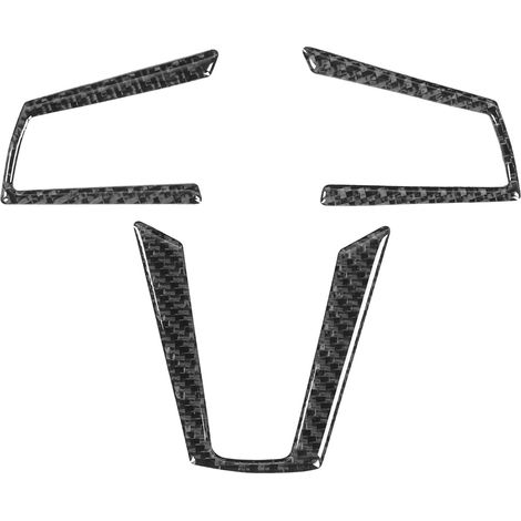 Carbonfaser-aufkleber Für Die Lenkradknopfleiste, 3-teilig, Passend Für Mazda Mx-5 Nd 2016-2020