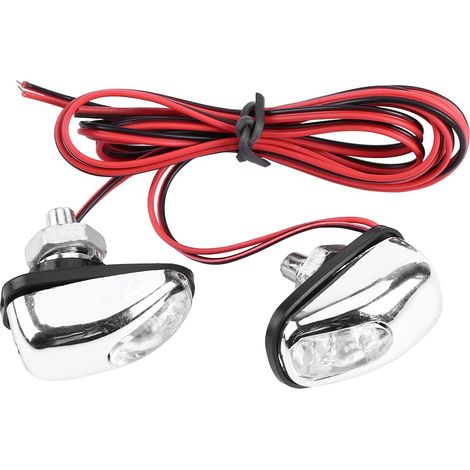 Paar Led-scheibenwischerleuchten, Motorhauben- Und Scheibenwaschdüsenleuchte, 12 V