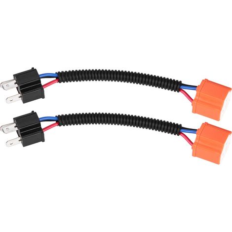 Stück H4/9003/hb2 Keramikstecker-steckdosen-verlängerungsstecker-adapter