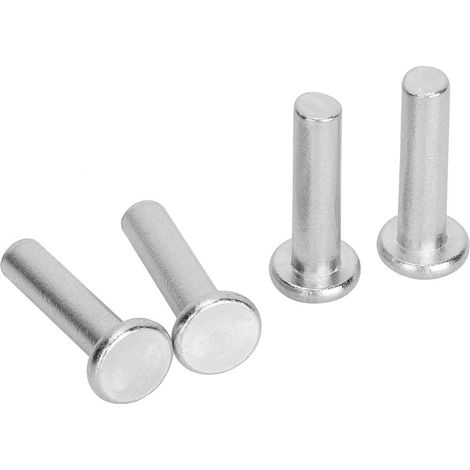 20 Stück Gb867 M6 Flachkopf-aluminiumnieten, Vollnieten Mit Flachem Kopf (m6 30)