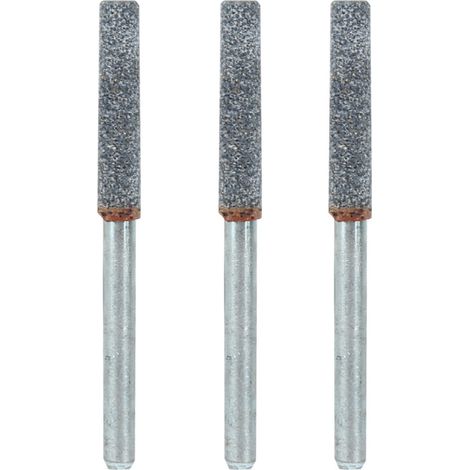 3-teiliger 4-mm-diamant-kettensägenschärfer (5/32 Zoll) Mit Schleifstein Und Feile Zum Schärfen Von Rotationswerkzeugen