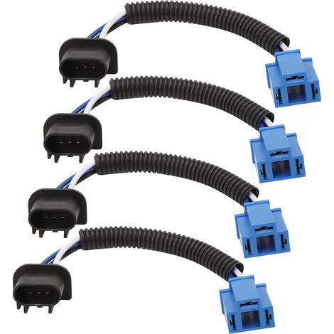 4-teiliges H13-auf-h4-adapterkabel, Plug-and-play-ersatz Für Wrangler Jk Jku 7-zoll-led-scheinwerfer