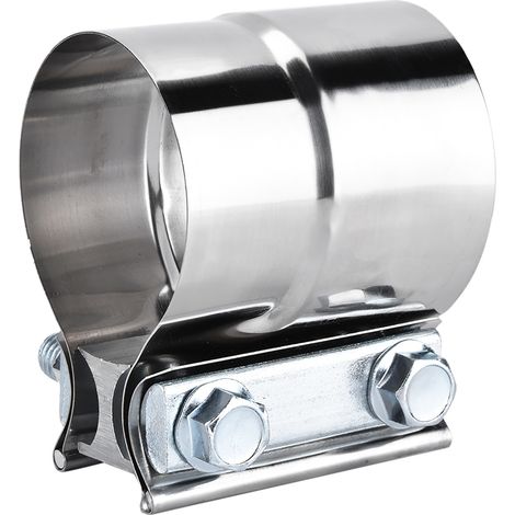 2,5 Zoll Universal-edelstahl-auspuffrohrschelle, U-förmig