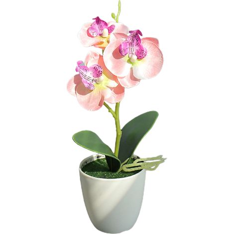 Künstliche Orchideenblüten, Wunderschönes, Farbenfrohes Blumenarrangement Für Zuhause, Hochzeit, Party, Wohnzimmer (4)