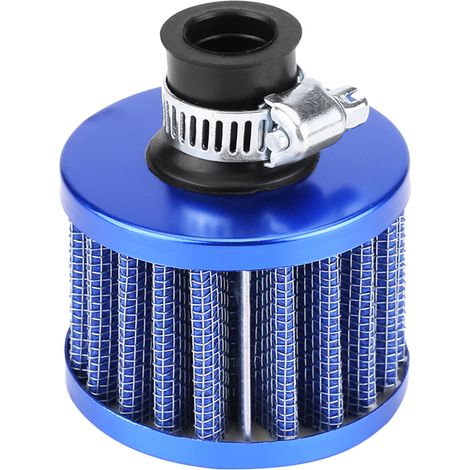 Universelles 12-mm-kaltluftansaugfilter-set Für Autos (blau)