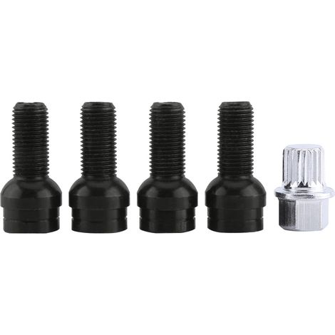 Satz Mit 4 Radmuttern + 1 Radbolzen Mit Radmutternschlüssel Für Golf 4 Mk4 B5 1998-2005 8d0601139f