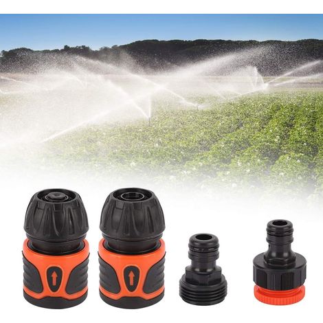Schlauchverbinder, Schnellkupplungs-gartenschlauchadapter-set, Gartenzubehör Für 1/2"-schläuche, 4-teilig