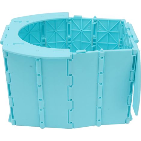Tragbare Kindertoilette Mit Faltbarem Müllbeutel, Leicht Zu Reinigendes Töpfchen Für Outdoor-einsätze Wie Wandern, Camping, Lange Reisen Und Strand