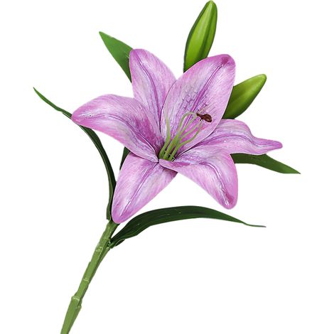 3d-lilien-simulationsblume 38 Cm Blumenarrangement Heimdeko Hochzeitsdekoration Bürostrauß Kunstblumenstrauß (5)