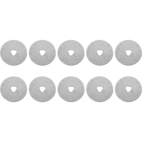 Rotationsschneidklinge, Langlebige Ersatzklinge, Praktisch Und Stabil, Tragbar Zum Schneiden Von Teppichfasern, Leder, Seidenpapier