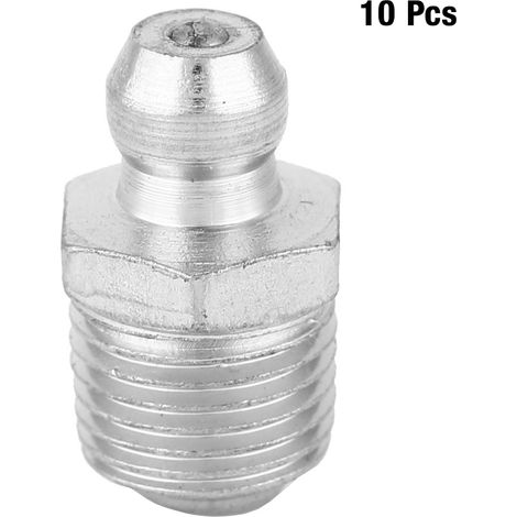 10 Stück M10 1 Robuste Und Langlebige Schmiernippel Für Baumaschinen (gerade)