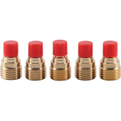 45v44 Gaslinsen-klemmkörper, 5 Stück, 2,4 Mm 3/32" Für Wp-9/20/25 Wig-schweißbrenner