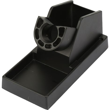 Leichter Lötkolbenständer Aus Aluminiumlegierung, Tragbar, Langlebig, Hochwertiges Schwarzes Material Für Den Heim- Und Profigebrauch.