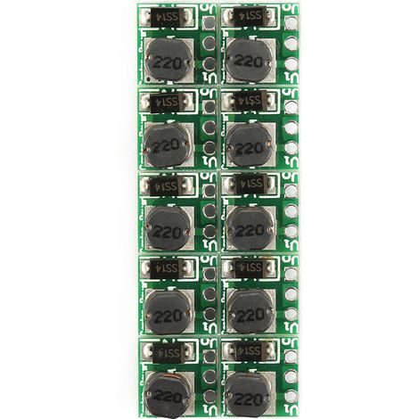 Aufwärtswandlermodul, Konfiguriert 1,5 V, 1,8 V, 2,8 V, 3 V, 3,3 V, 3,7 V, 4,2 V Bis 5 V Für Leistungstransformatoren Von Speicherbatterien