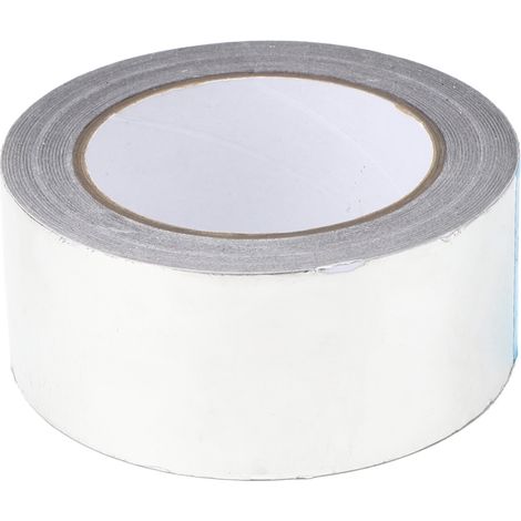 Feuerhemmendes Und Wasserdichtes Silbernes Aluminiumband, 50 Mm X 30 M, Für Rohrleitungen