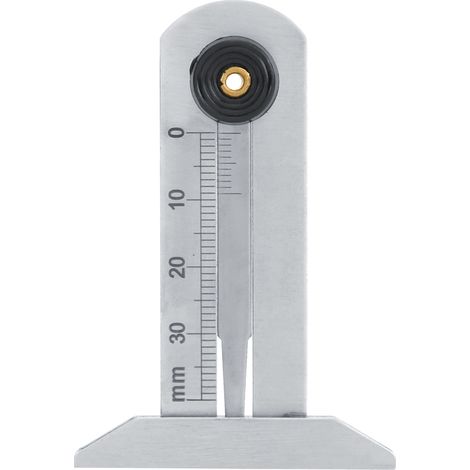 Profiltiefenmesser Für Reifen, Messschieber Aus Edelstahl, 0–30 Mm