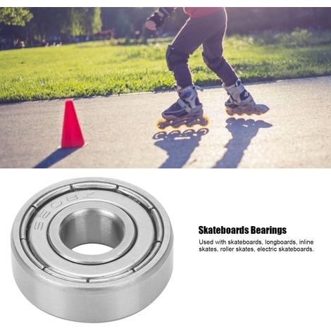 Kugellager Aus Edelstahl S608z, 8 X 22 X 7 Mm, Für Rollschuhe Und Longboards, 10 Stück