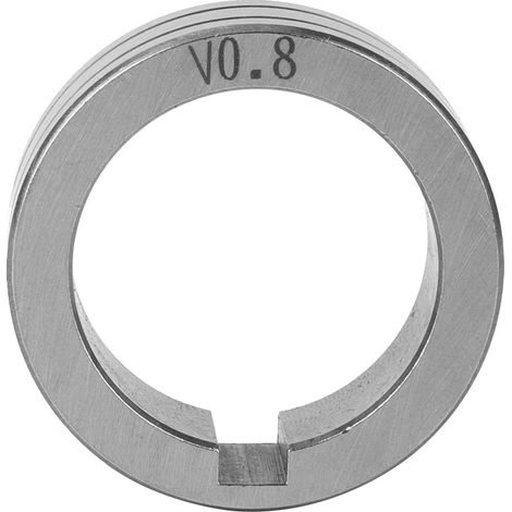 30 Mm / 1,18 Zoll 0,8/1,0/1,2 Drahtvorschubrolle Schweißvorschubführungsrad Für Binzel (0,8 Mm)