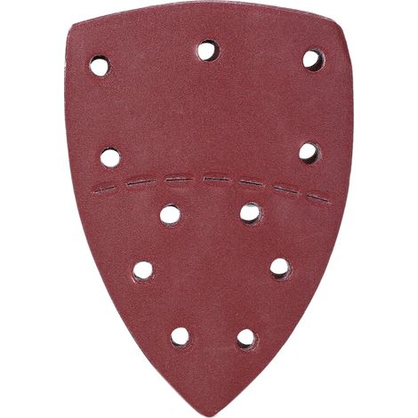 60 Blatt Maus-schleifpapier, Separates Handschleifpapier, 140 X 140 X 100 Mm, 11 Löcher, Körnung 180