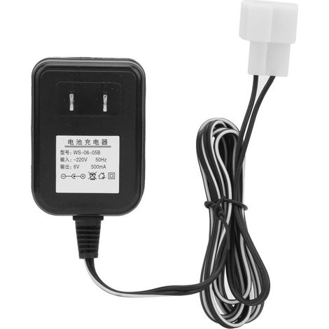 Netzteil, 6v 500ma Akkuladegerät, 220v Netzstecker (cn) Für Spielzeugautos, Waagen, Router, Lautsprecher