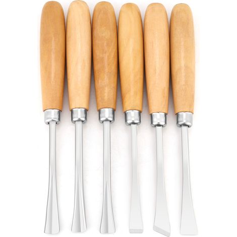 6-teiliges Diy-holzschnitzwerkzeugset, Handmeißel, Für Anfänger Und Hobbybastler