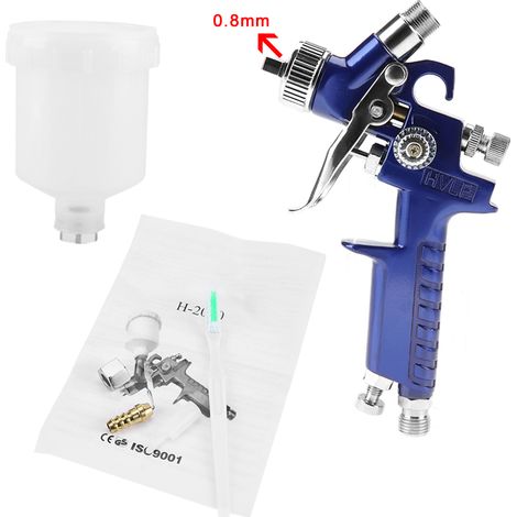 Ebtools H-2000a Professionelle 0,8-mm-druckluftdüse Sp Für Automobil- Und Kunstprojekte (h-2000a 0,8 Mm)
