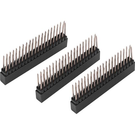 Buchsenleisten, Stiftleistenverbinder, Einreihiges Steckbrett-jumperkabel-set Für Arduino Proto Shi Verteilerblock-steckverbinder