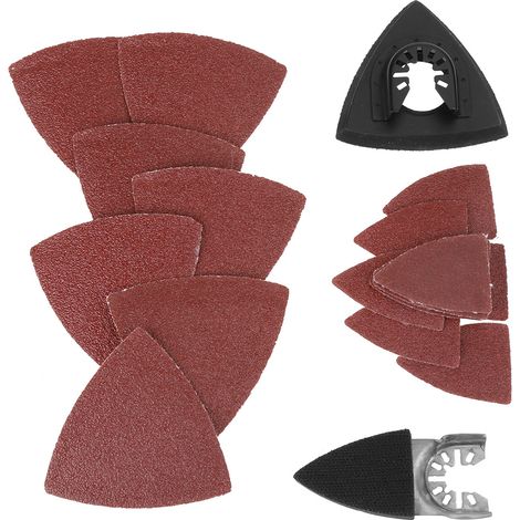 Oszillierendes Schleifset, 82-teilig, Sehr Praktisches Säge-, Brenn-, Schneid-, Schwenk- Und Schleifwerkzeug Für Bosch, Stanley Multimaster, Makita Und Dremel.