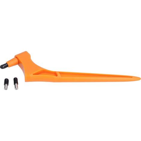 Rutschfestes Handschnitzmesser, Flexibel, Praktisch, 360-grad-schneidwerkzeug, Orange