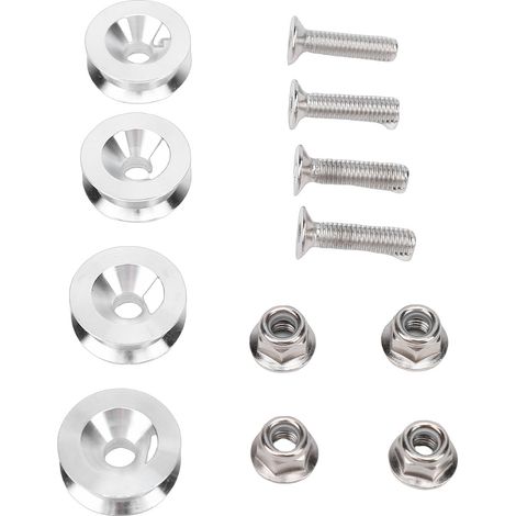 Schnellverschluss-set Für Motorrad-gepäckträger, Gepäckträger Aus Aluminiumlegierung, 4-teilige Ringpolster-distanzstücke