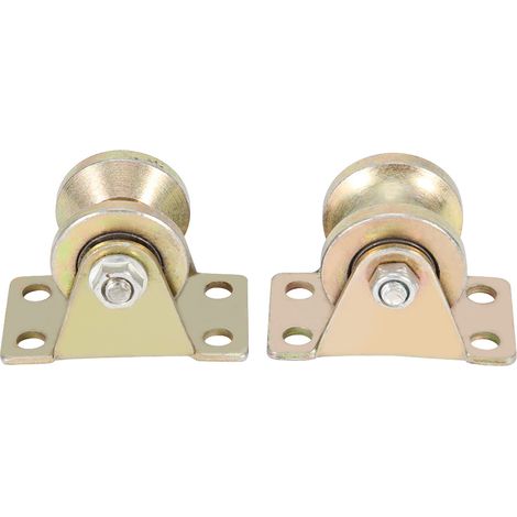 32-mm-schiebetürrolle, 2 Stück, U-förmige Nutschiene Für