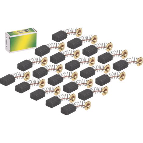 20 Stück Kohlebürsten-kupfermotor-hochleistungs-elektrowerkzeug-ersatz Für Schneidemaschinen