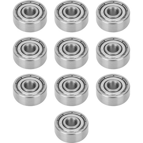 S624zz Edelstahl-kugellager, 4x13x5 Mm, Für Rollschuhe Und Longboards, 10 Stück
