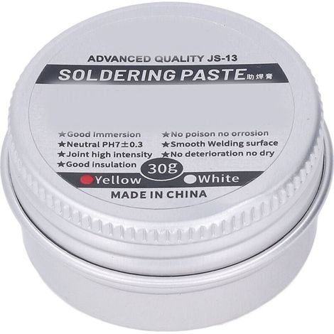 Kolophonium-lötpaste, Niedertemperatur-lötflussmittelcreme Ohne Reinigung Für Die Elektronikreparatur, 30 G / 1,1 Oz