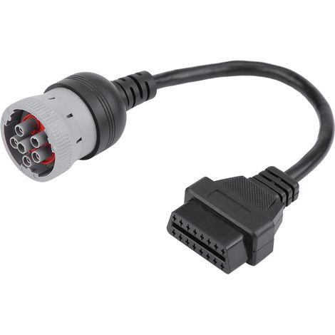 Lkw-diagnoseadapter, Langlebiges, Wasserdichtes 26awg-pvc-buchsenkabel Mit 16 Pins Für Pkw