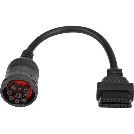 Obd2-adapter, Hitzebeständiger Pvc-diagnoseadapter Für Autos