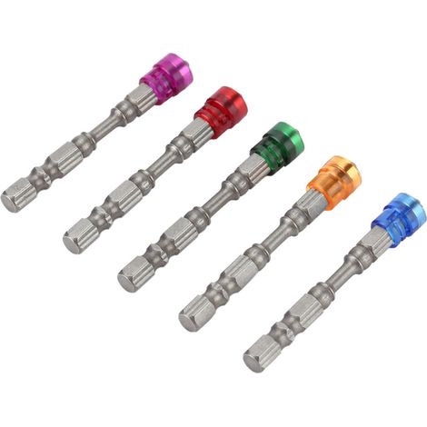 Ph2 Magnetkopf-schraubendreherbits Für 1/4-zoll-trockenbauschrauben (verschiedene Farben)