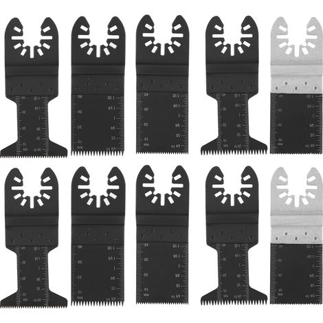 10-teiliges Scharfes Oszillierendes Sägeblatt, Langlebiges, Verschleißfestes Mehrzweckwerkzeug Zum Schneiden Von Holz, Kunststoff, Weichmetall Usw.