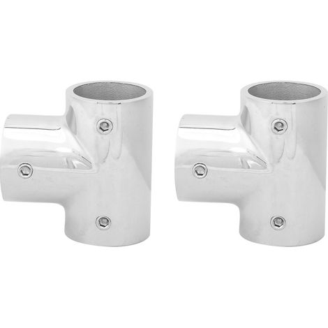Rohrverschraubung, 3-wege, 2-teilig, Hohe Zähigkeit, 25 Mm (1 Zoll), 90°-t-stück, Rechtsseitig, 90°-adapter, Edelstahl 316, Für Industrie Und Haushalt