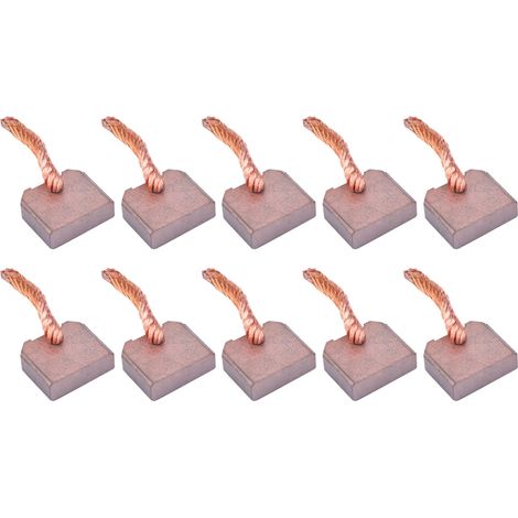 10-teiliges Kohlebürsten-ersatzset Passend Für Ft-128 J458 Anlassermotor (8x25x21 Mm)