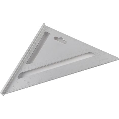 Dreieckiger Lineal Aus Aluminiumlegierung, Winkelmesser, Quadratisches Zimmermannsmesswerkzeug