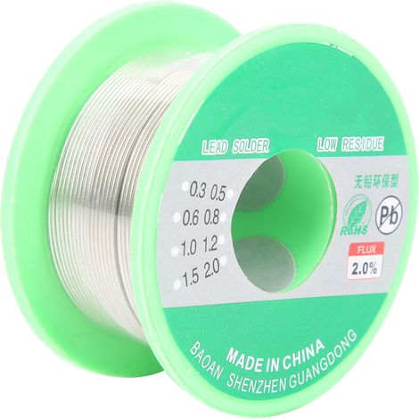 Lötzinndraht, 3 Stück, Für Elektrische Lötgeräte, Verbrauchsmaterialien 227 °c 0,8 Mm