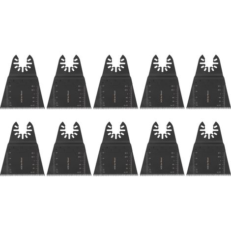 Hohe Festigkeit Und Härte, Hi 10 Stück 65 Mm Universal-sägeblätter Aus Stahl Für Mehrzweckanwendungen Zum Schneiden Von Holz Und Kunststoff – Erleben Sie Die Härte Des Sägens Mit Diesen Sägeblättern.
