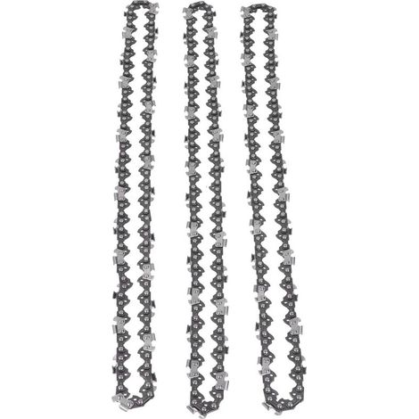 Kettensägenkette, 3-teilig, Universalteil, 3/8 Zoll Teilung, 1,3 Mm Führungszahnstärke Für Craftsman 16 Zoll 56dl