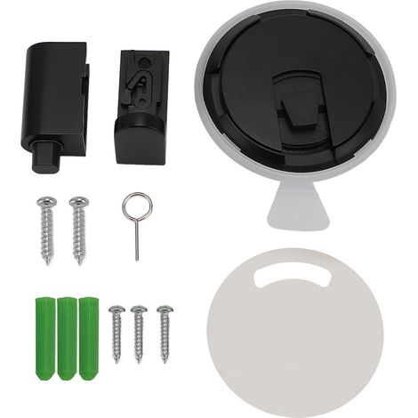 Mechanischer Türstopper, Windfest, Für Zuhause, Schlafzimmer, Büro, Kollisionssicher, Zinklegierung, Druckknopf-ausführung