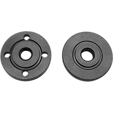 Paar Gewindeschneidzubehör Für Winkelschleifer (innen- Und Außenflanschmutter) Für Trennscheiben Mit 20 Mm Und 22 Mm Durchmesser