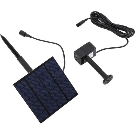 Solarbetriebenes Wasserpumpen-set, Leistungsstarker Strahlregner Für Vogeltränken, Gärten, Pools Im Garten Und Aquarien.