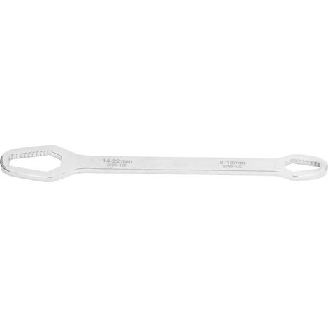 Doppelschlüsselsatz, 8 Mm Bis 22 Mm, Selbstsichernd, Für Autoreparaturen, Silber