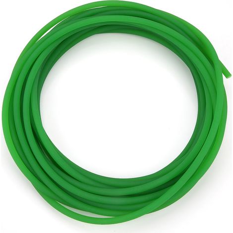 Runder Polyurethan-(pu)-riemen Mit Rauer Grüner Oberfläche Für Die Antriebsübertragung (6 Mm X 10 M)
